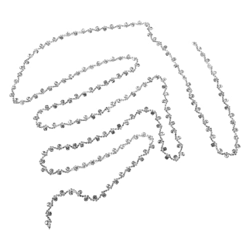 Cadena de gemas de imitación plateados Healeved para renovar ropa antigua