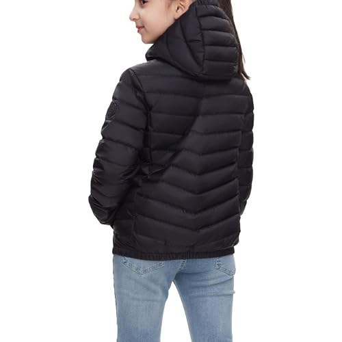 Image of Rokka&Rolla Girls' Ultra Lightweight Packable Down Puffer Jacket Coat