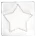Produktbild Rayher Gießform Stern, 21,5 x 21,5 cm, Tiefe 4 cm, Material PET, zum Ausgießen mit Kreativ-Beton, Schmuck-Beton, Raysin-Gießpulver, Betongießform, 36038000