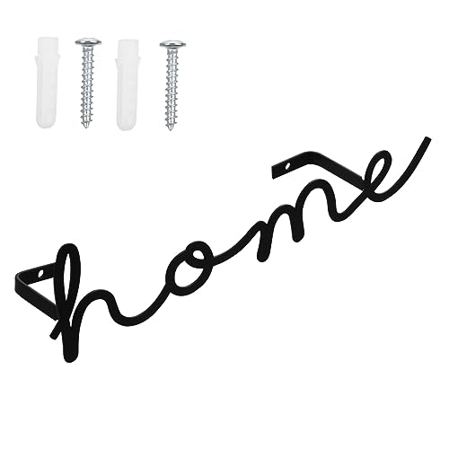 Cabilock Decoración De Pared De Hierro Artístico Escultura De Letras Home Adorno Colgante Único Para Salón y Dormitorio Estilo Moderno y Romántico