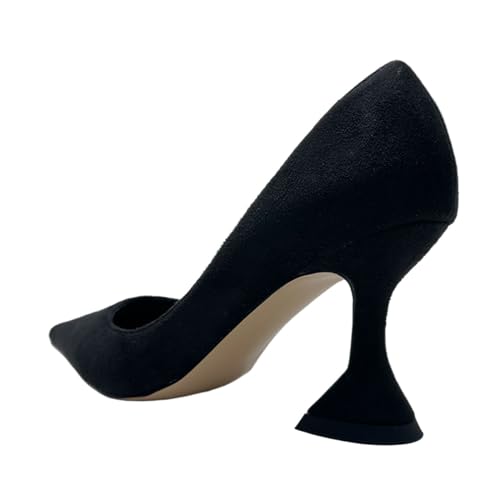 Zszszsu Women's Pointed Toe Pumps Elegant Stiletto High Heels Slip On Sexy Dress Party Formal Wedding Shoes Size 4-16 US3