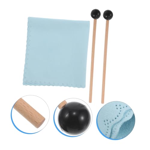 Baquetas Vaguelly para tambor de lluvia, tambor de lengua de acero, ideal para meditación, yoga y educación musical miniatura 7