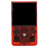 R36MAX Retro-Spielekonsole, Handheld-Spielekonsole, 4-Zoll-IPS-Bildschirm 720 X 720 Open Source, Retro-Videospielkonsole, 4000-mAh, Unterstützt 60+ Emulator, Mehrere Spiele,