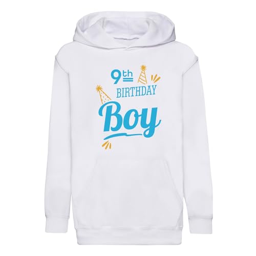 Sweat à capuche enfant 9 ans idéal pour fête d'anniversaire et récréation