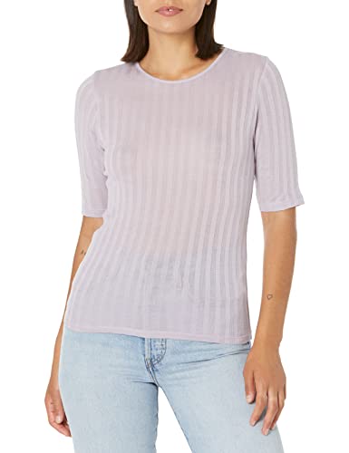 Image of Vince Women's Ribbed Elbow SLV Crew
