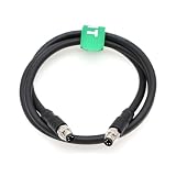 HangTon - Cavo di alimentazione per attuatori e sensori M8, 4 poli maschio a maschio, per Keyence Omron Phoenix Contact, dispositivo di campo schermato, codice A, 1 m