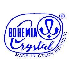 Bohemian Crystal Set Of 6 White Wine Crystal Glasses 12 Oz Each Stem Different Color Czech Republic Lead Free #TOP5