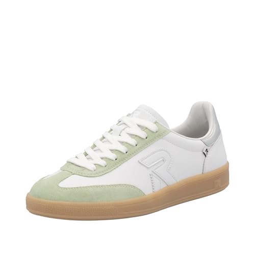 Rieker Damen San Diego W2200 Sneaker Low, Weiss 85, 44 EU