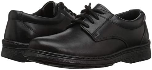 School Issue Boy's Sam School Uniform Shoe, Black Leather, 12 Big Kid | Image 6