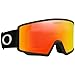 Oakley Target Line M Snow Goggles Matte Black with Fire Iridium Lens