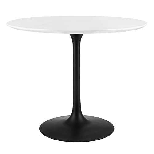 Modway Lippa 36' Round Wood Dining Table, White...