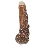 Gadpiparty Ersatzmessergriff aus Rutschfestem Kunstharz in Elchgeweih Optik Komfortabler Griff für Küchenmesser und Obstmesser Vielseitig Kompatibel für Messerreparatur und Schneidewerkzeuge