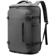 BANGE Large Luggage backpack Backpack, 40L Travel Laptop Backpack Fits 17.3 Inch Notebook, Traveling Luggage Backpack,Carry On Rucksack with Water Bottle Holder for Traveling, Hiking, Business