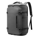 BANGE Large Luggage backpack Backpack, 40L Travel Laptop Backpack Fits 17.3 Inch Notebook, Traveling Luggage Backpack,Carry On Rucksack with Water Bottle Holder for Traveling, Hiking, Business