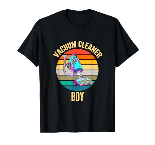 Vacuum Cleaner Boy T-Shirt