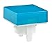 Switch Bezels / Switch Caps SQ BLU/WH CAP BULB (1 piece)