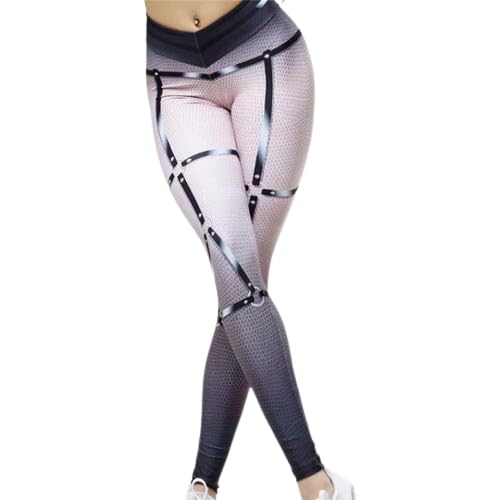 3D Printed Yoga Leggings - Athletic Tummy Control Leggings – Yoga Pants Gym Fitness Girl Sport & Workout