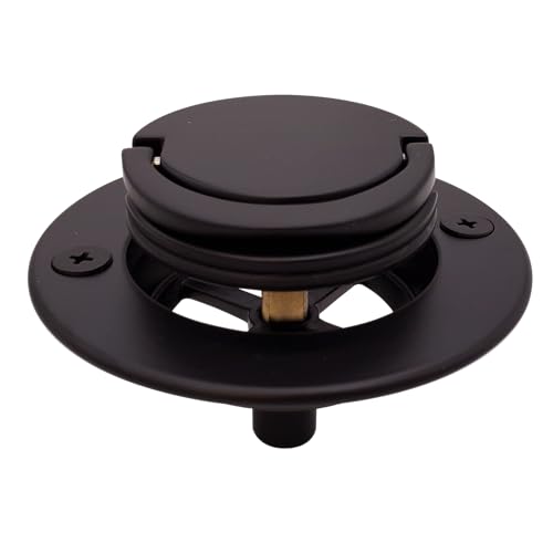 Westbrass D320-12 Roman Tub Drain Trim, 3-9/16" OD, Oil Rubbed Bronze