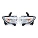 Car Headlights For Jeep For Renegade 2015 2016 2017 2018 Car Front Bumper DRL Daytime Driving Running Light Fog Light Lamp With Halogen Bulb Car Head Lamp(Left and right)