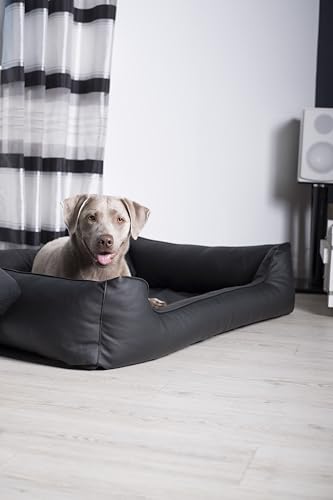 Lebon Hundebett Bruno 80 x 60 cm schwarz