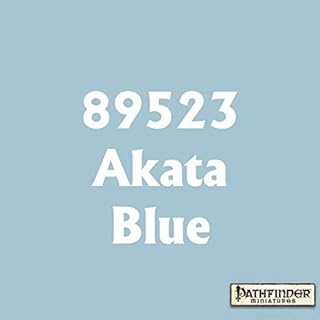 Akata Blue Master Series Hobby Paint .5oz Dropper Bottle Pathfinder Colors Reaper Miniatures