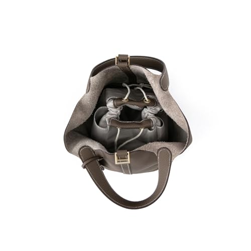 Sac à main seau style simple et épuré avec grand volume de rangement - 4