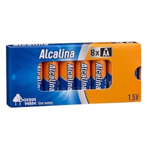 Pila alcalina AA LR6 Bosque Verde Paquete 8 ud. Pack 2