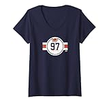 Womens Connor McDavid: 97 - Edmonton Hockey V-Neck T-Shirt