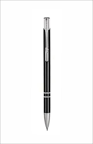 Image of Tempt - Personalized Pen with Full Black Body & Silvery Clip, Best For Gifting, Corporate Gifting