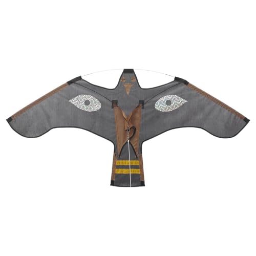Cometa Espantapájaros De Halcón: Señuelo para Protección De Cultivos, Disuasorio para Ahuyentar Palomas, Estorninos Y Cuervos, Eficaz para Viñedos, Parches De Arándanos, Campos De M