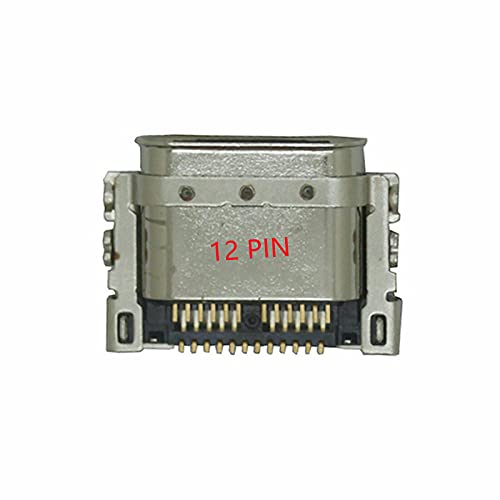 ruichuang Type-C Charging Port Dock Replacement Compatible with Amazon Kindle Fire HD 10 9th Gen 2019 M2V3R5 (12PIN, 3PCS)