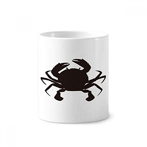 Tasse crabe noir motif marin en céramique, idée cadeau originale 350ml