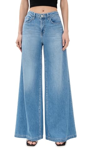 L'AGENCE Women's Quincy High Rise Wide Leg Jeans