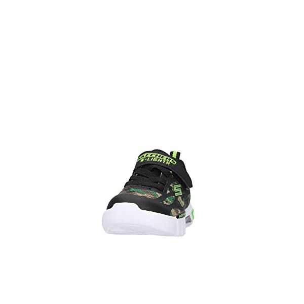 Skechers Kids Boys' Flex-Glow-Rondler Sneaker, Camo, 9 Medium US Toddler – Bild 9