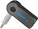 Mini Bluetooth Receiver for BLU C5 (2017) - Wireless to 3.5mm Jack Hands-Free Car Kit 3.5mm Audio Jack w/ LED Button Indicator for Audio Stereo System Headphone Speaker