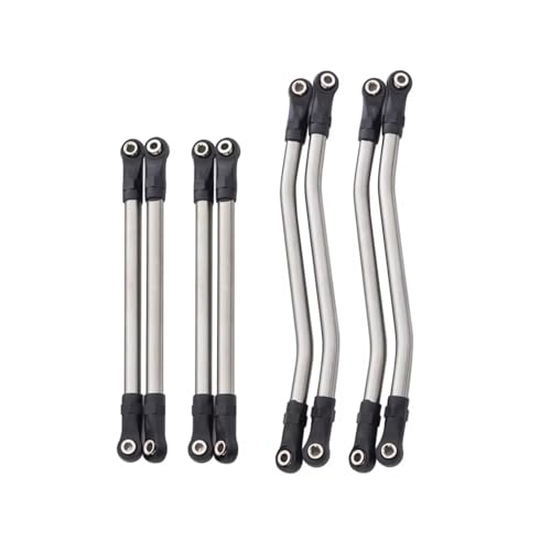 Biellettes en acier inoxydable durables pour crawler Axial Capra 1.10