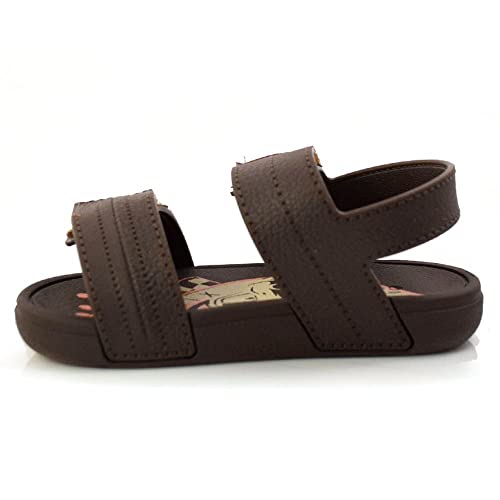 Cartago Mini Dakar Baby, Sandália Bebê Meninos, Marrom/Laranja, 20/21