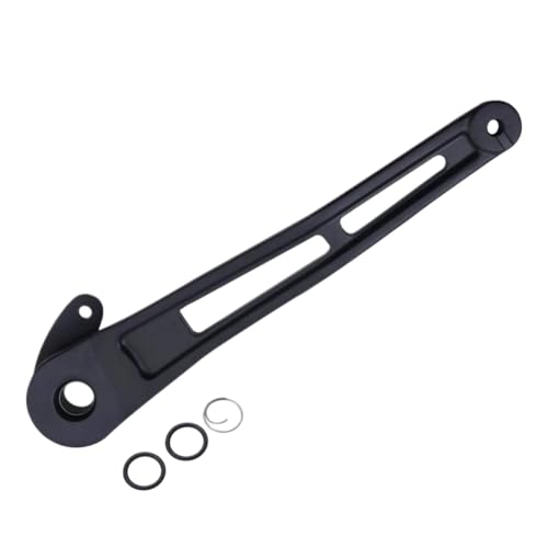 Palanca de freno de motocicleta compatible con Softail Slim Fat Deluxe Heritage 2018 2019 2020 2021 2022 2023 2024(Matte Black)