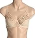 Wacoal womens Feather Embroidery Underwire Bra, SAND, 36D