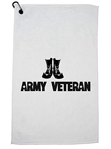 Hollywood Thread Army Military Veteran Boot Sports Towel With Carabiner Clip #TOP12