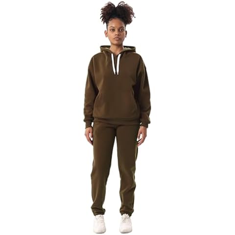 Yasumond Womens Sweat Suits 2 Piece Set Tracksuits Outfits Jogger Cover