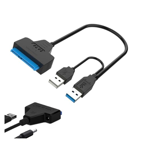 Cable adaptador SATA a USB 3.0/2.0 para disco SSD 2.5 pulg miniatura 2