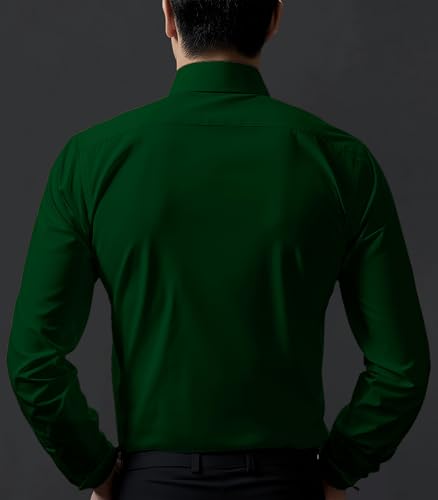 Image of CVC Mens Satin Regular Fit Formal Shirt.
