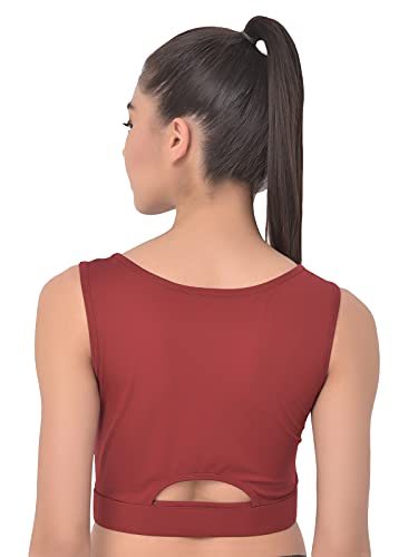 Image of Clovia Women's Activewear Sports Crop Top