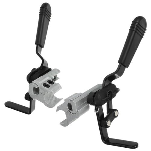 EXAOMBLE 2個 車椅子用アルミ合手動ブレーキ 電動 用車いす対応 高信頼性 性