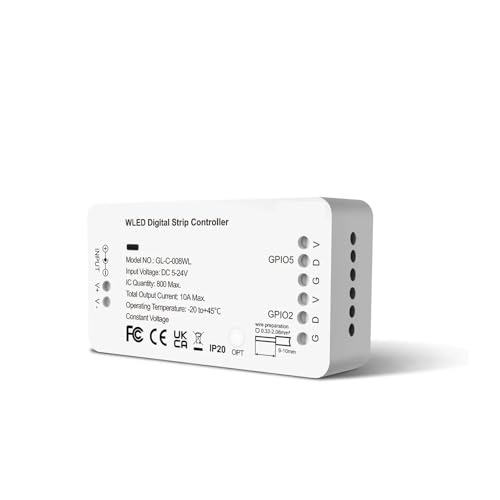 Contrôleur LED WLED DC5-24V pour ruban WS2812B et SK6812