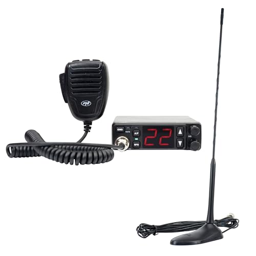 Radio CB PNI Escort HP 5500 antenne PNI Extra 45 pour communiquer sans réseau mobile