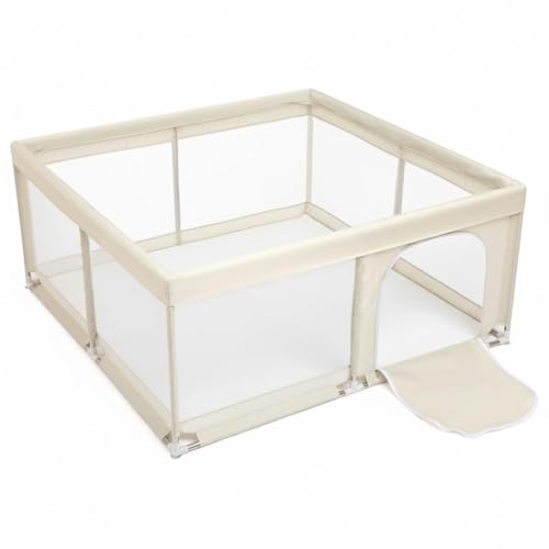 Mallie® Spielmatte Baby Faltbar mit Laufstall 180x150x1cm [100% BPA- und Schadstoff-Frei] Doppelseitige Krabbelmatte, Krabbeldecke I Play Mat, Spielmatte Faltbar