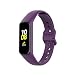 Produktbild GQFDBS Armband Kompatibel mit Samsung Galaxy Fit2 R220, Ersatz Armband aus Silikon für Sport Armbänder, Sanft Ersatz Armband aus Silikon für Sport Armbänder für Damen Männer (G)