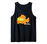 The Simpsons Blinky Three-Eyed Nuclear Fish Center Icon Tank Top